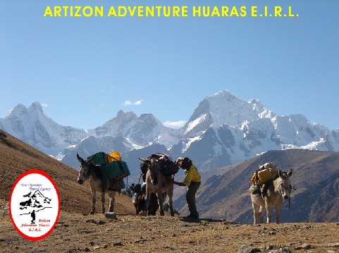 CORDILLERA HUAYHUASH DESDE PAMPALLAMAC